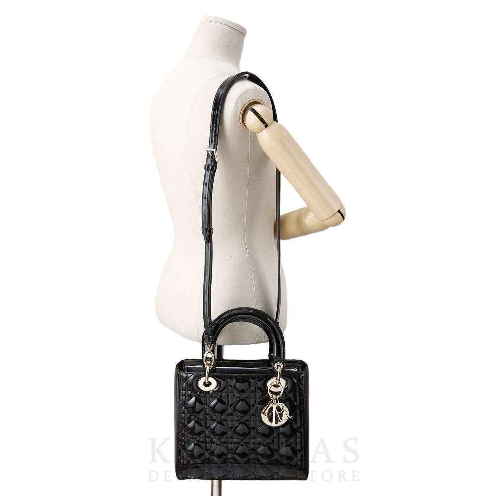 CHRISTIAN DIOR(USED)크리스찬디올 페이던트 레이디디올 미듐